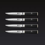 Master Series Damascus Steel Steak Knife Set, 4-pc