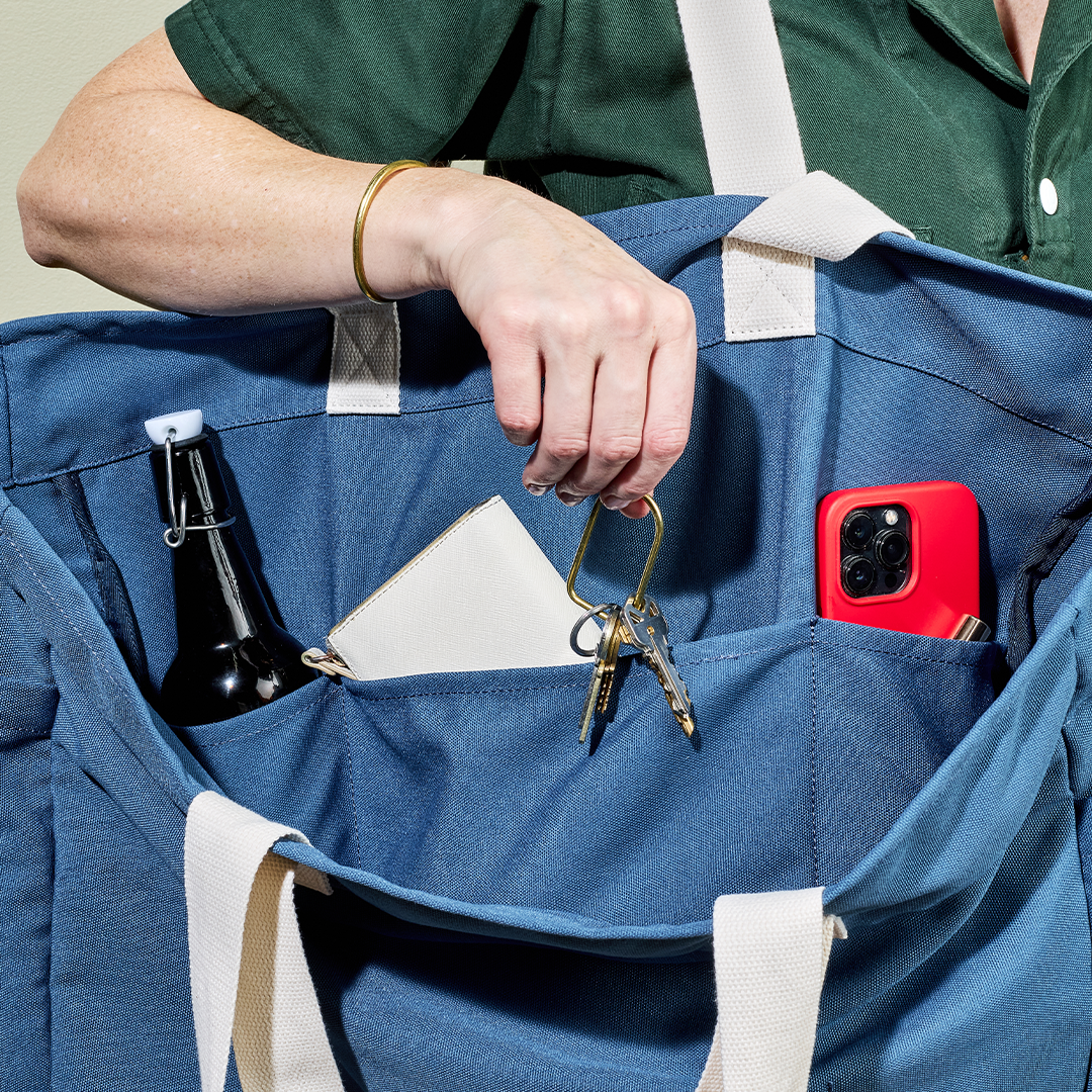 The Everything Everywhere Bag (Azure)