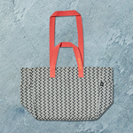 The Everything Everywhere Bag (Chevron-Slate)