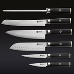 Master Series Damascus Steel Knife Set, 6-pc