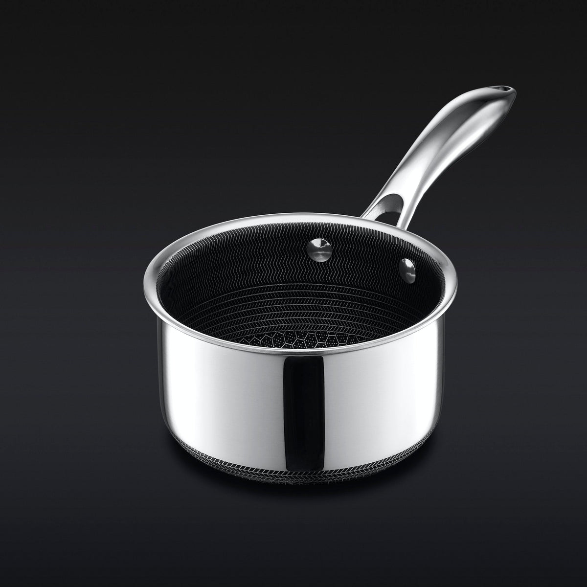 Hybrid Saucepan with Lid, 1-Qt