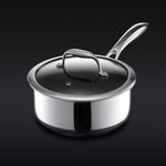 Hybrid Saucepan With Lid, 3-Qt