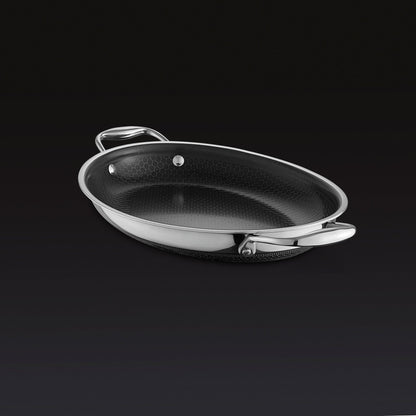 Hybrid Oval Roasting Pan, 9” x 12.5”