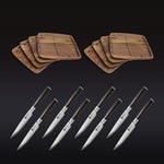 Steak Knife & Bistecca Plate Set, 16-pc (Espresso)